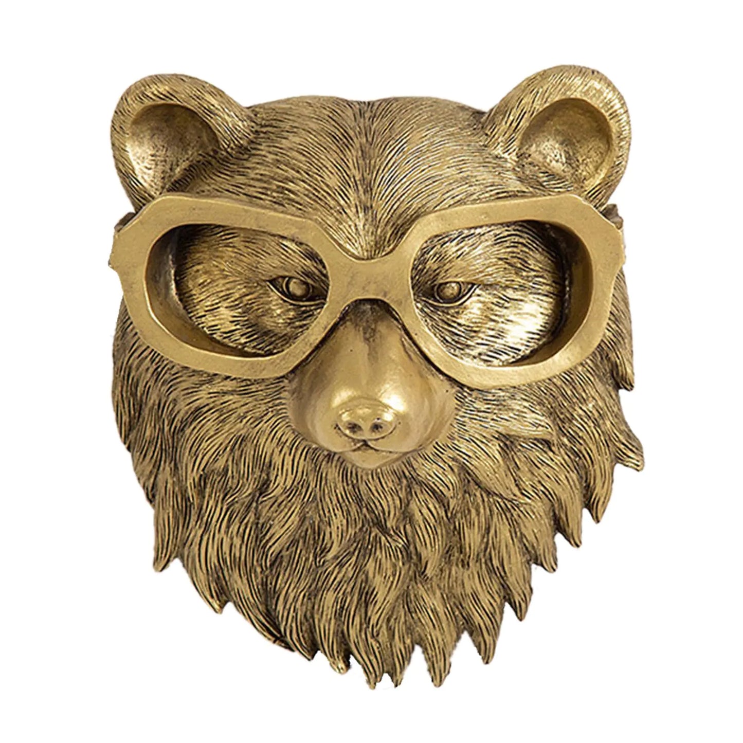Faux Animal Head Wall Decor
