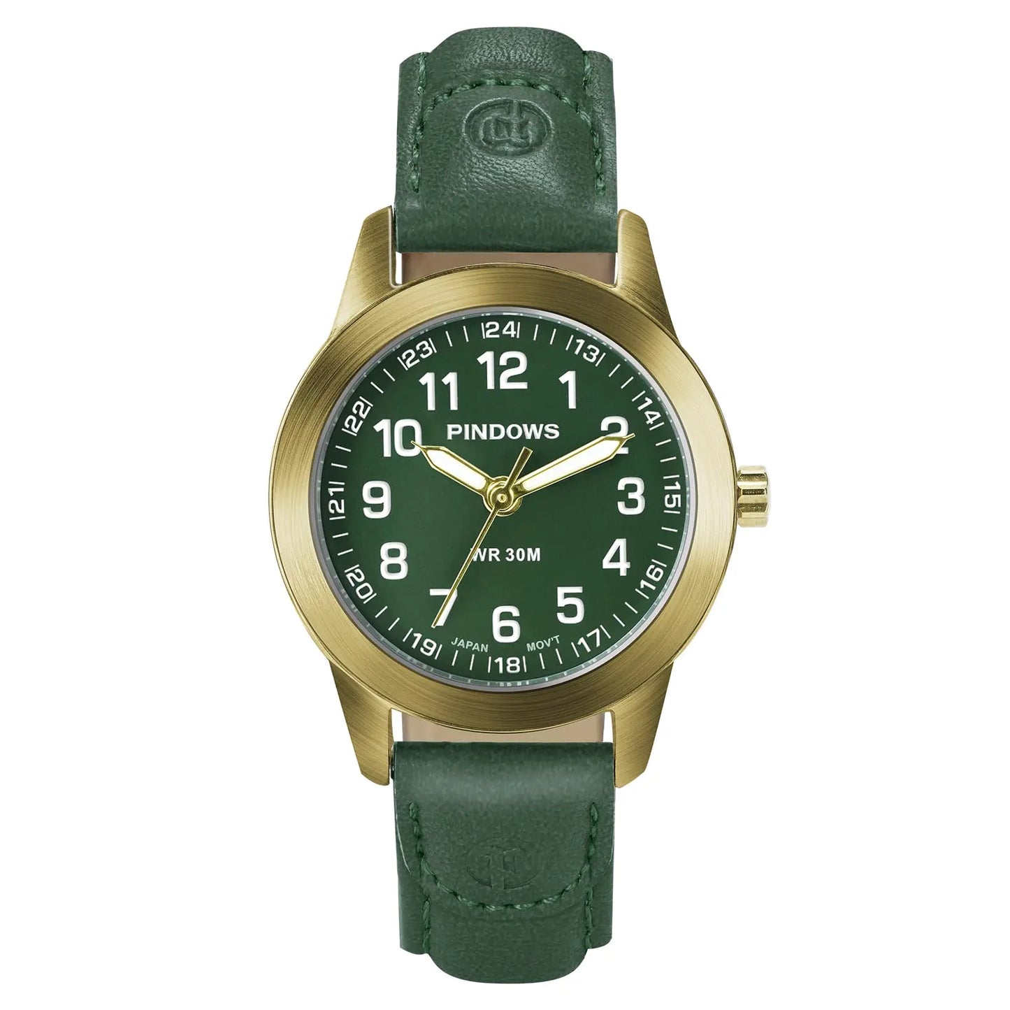 Classic Women's Quartz Watch with Luminous Dial
