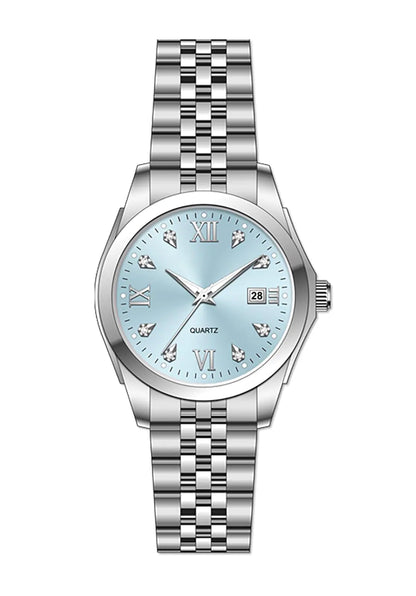 Women's Stainless Steel Bracelet Quartz Watch