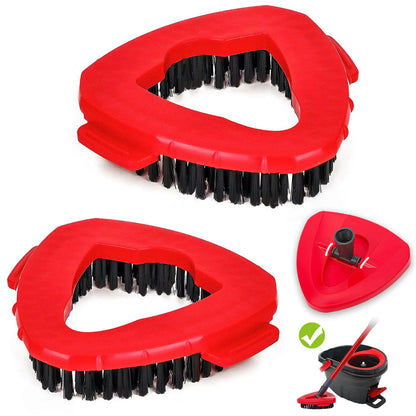 Spin Scrub Brush Mop Head – 2 Pack