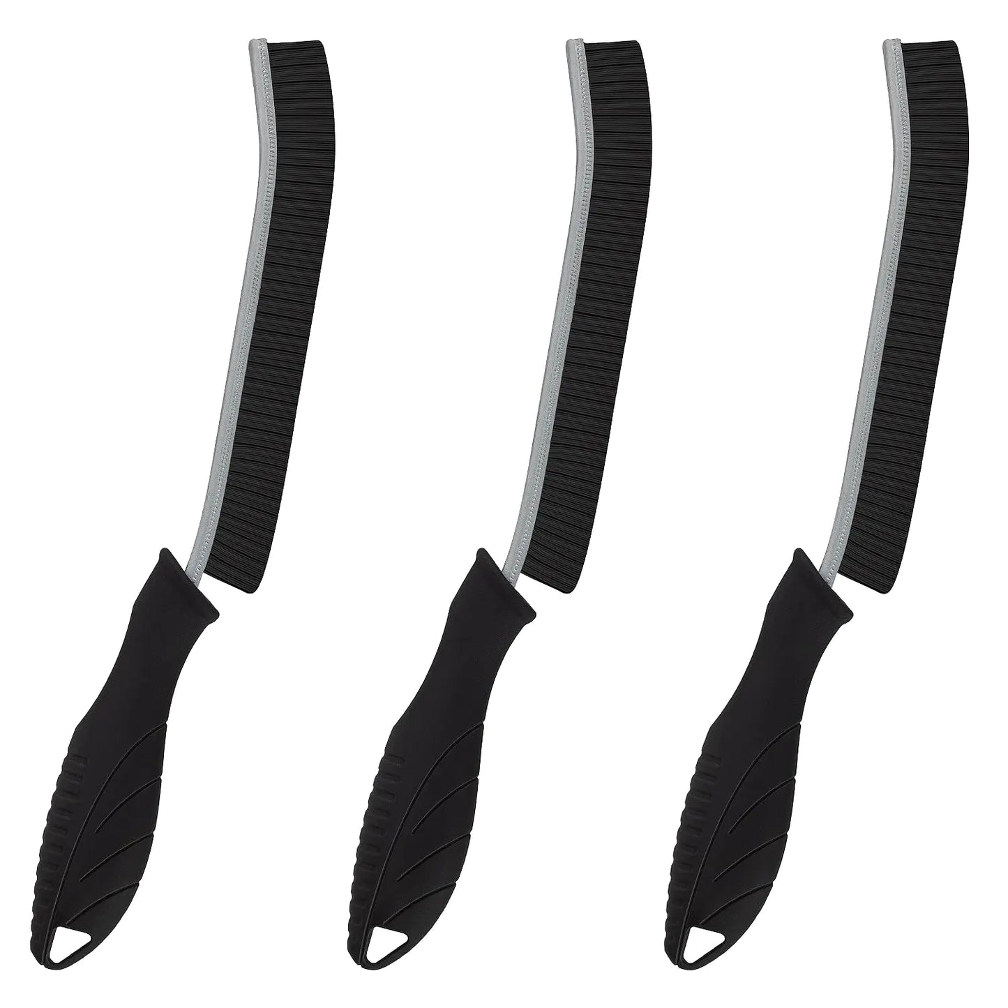 3 Pcs Hard Bristle Crevice Cleaning Brush