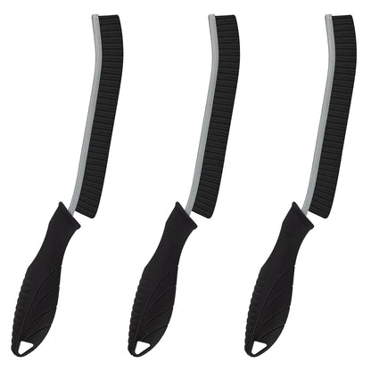3 Pcs Hard Bristle Crevice Cleaning Brush
