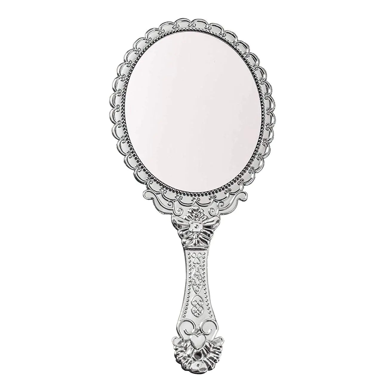 Vintage Handheld Compact Makeup Mirror