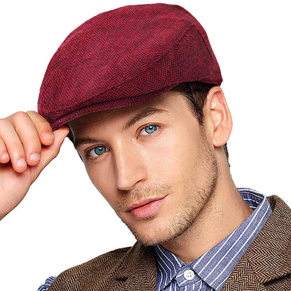 Men Ivy Hat Newsboy Cap