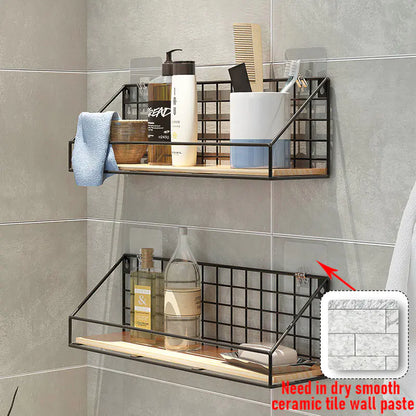 Iron Wall Shelf Organizer