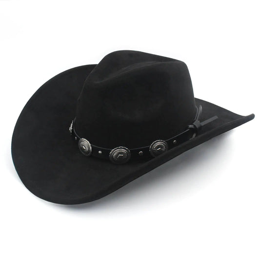 Cowboy Hat for Men Western Suede Hat