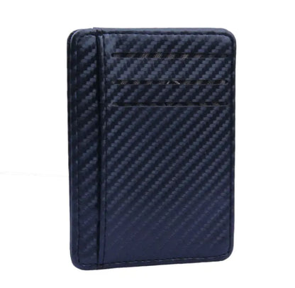 Slim Carbon Fiber RFID Wallet for Men