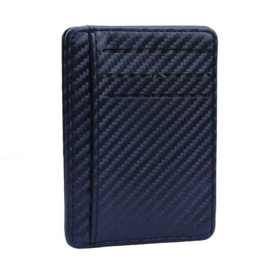 Slim Carbon Fiber RFID Wallet for Men