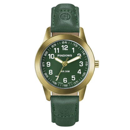 Classic Women's Quartz Watch with Luminous Dial