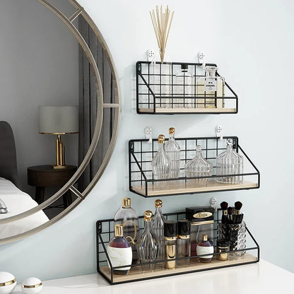 Iron Wall Shelf Organizer