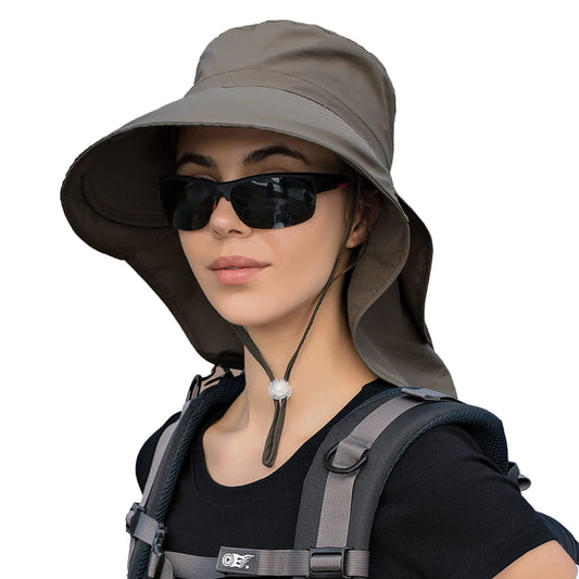 UV Protection Wide Brim Sun Hat Women