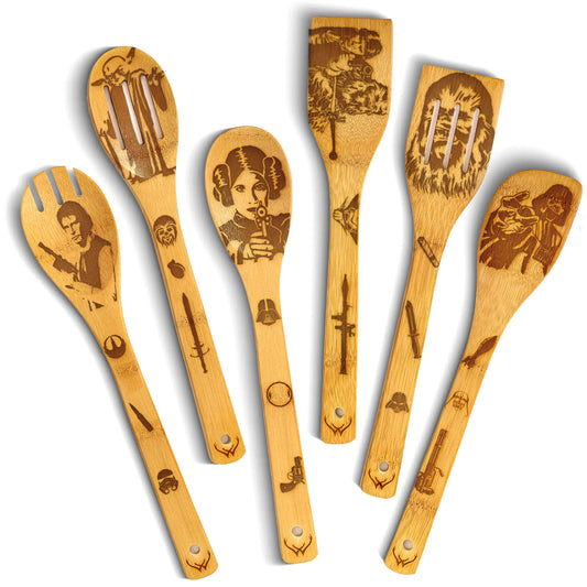 Star Wars Bamboo Cooking Utensil Set