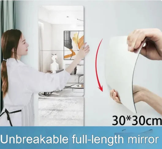 Acrylic Mirror Sticker Self-adhesive