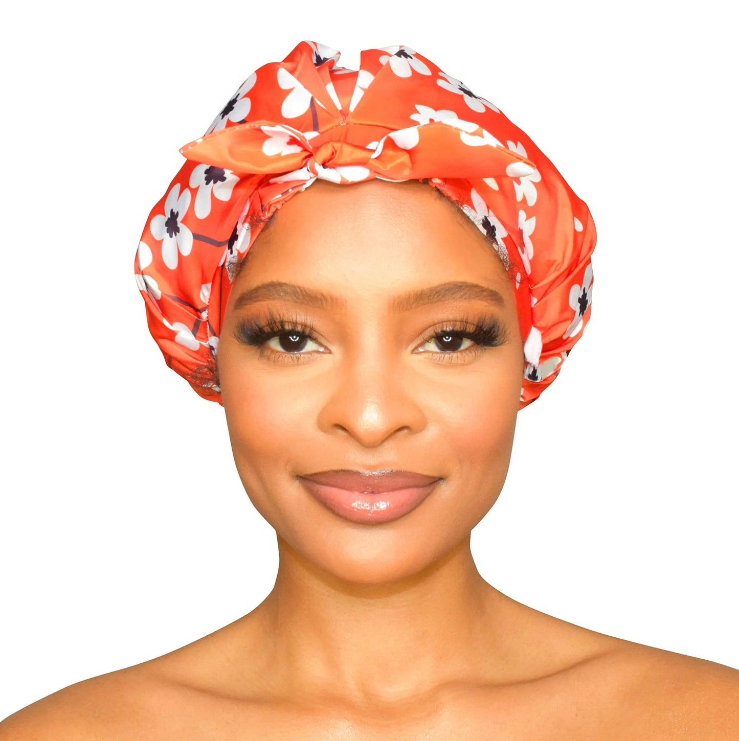 Waterproof Reusable Shower Cap for Women