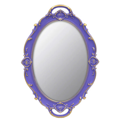 Vintage Hanging Mirror 14.5 x 10 Oval