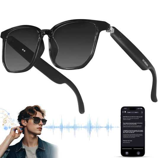 Smart Bluetooth Glasses with Translation & Camera